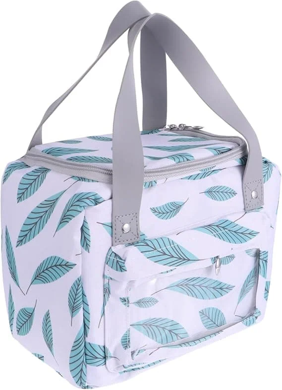 1 PC (Blad) Folieisolerad Strandväska Dam Tote Bag Pearl Cotto FA003792LY