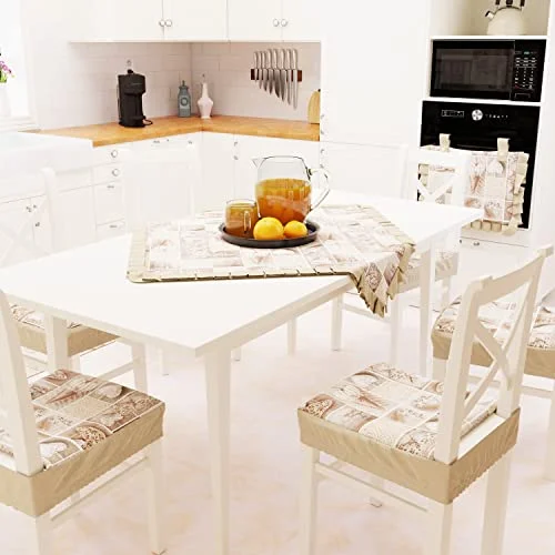 PETTI Artigiani Italiani mittbord, Modernt Kök och vardagsrum, 1st 100% Lidia Beige 90 x cm Made in Italy 5056411144609