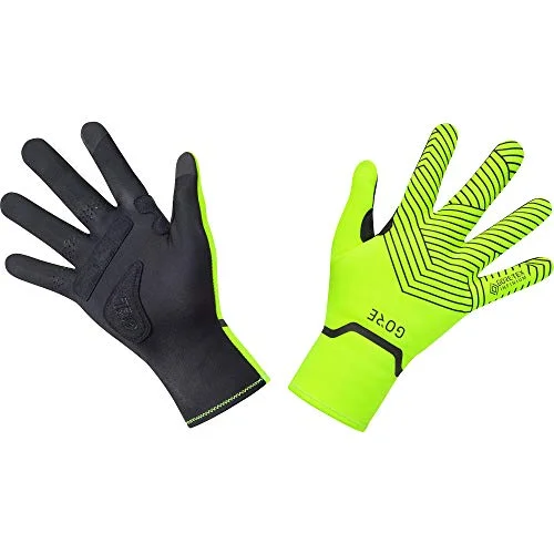 GORE WEAR C3 TEX INFINIUM Stretch Mellanlånga handskar, Unisex, Neongul/Svart, 5, 100520 4017912079839