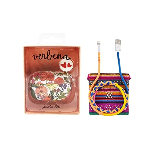 Pack Airpods Pro Slim Verbena + kabel USB Lightning tråd Lax 8445183013829