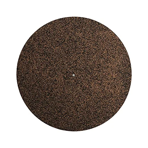 12 tums Vinylskivmatta Skivspelningsmatta Tjock Vinylskivspelare Slipmat Cork Non Slip Turntable Mat Antistatisk Skivspelare för LP skivor 7299991485962