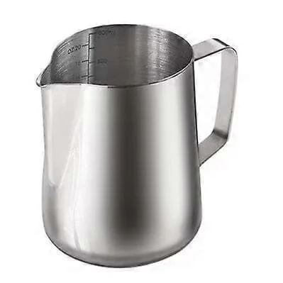 1 pc 600ml Stainless Steel Espresso Steaming Pitcher with Measuring Scale NASYE-676-1