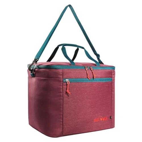 Tatonka kylväska Cooler Bag L (25 l) isolerad väska med innerfack för kylklampar, handtag och avtagbar axelrem 37 x 27 30 cm (Bordeaux röd) 4013236336344