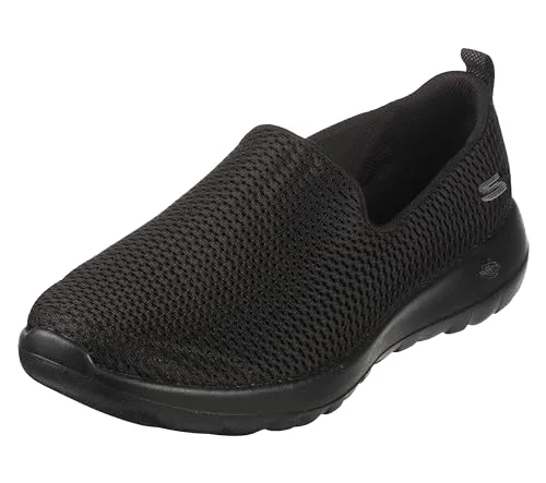 Skechers Dam Go Walk Joy Sneaker, Svart, 37.5 EU bred 191665179184