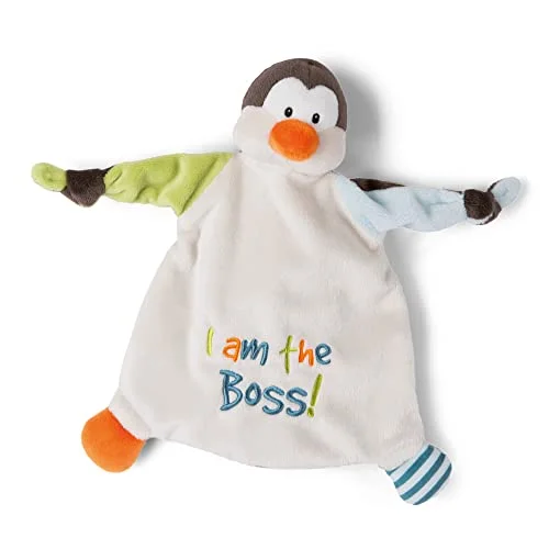 Mysigt lapptäcke, pingvin, "I am the Boss" 4012390471335