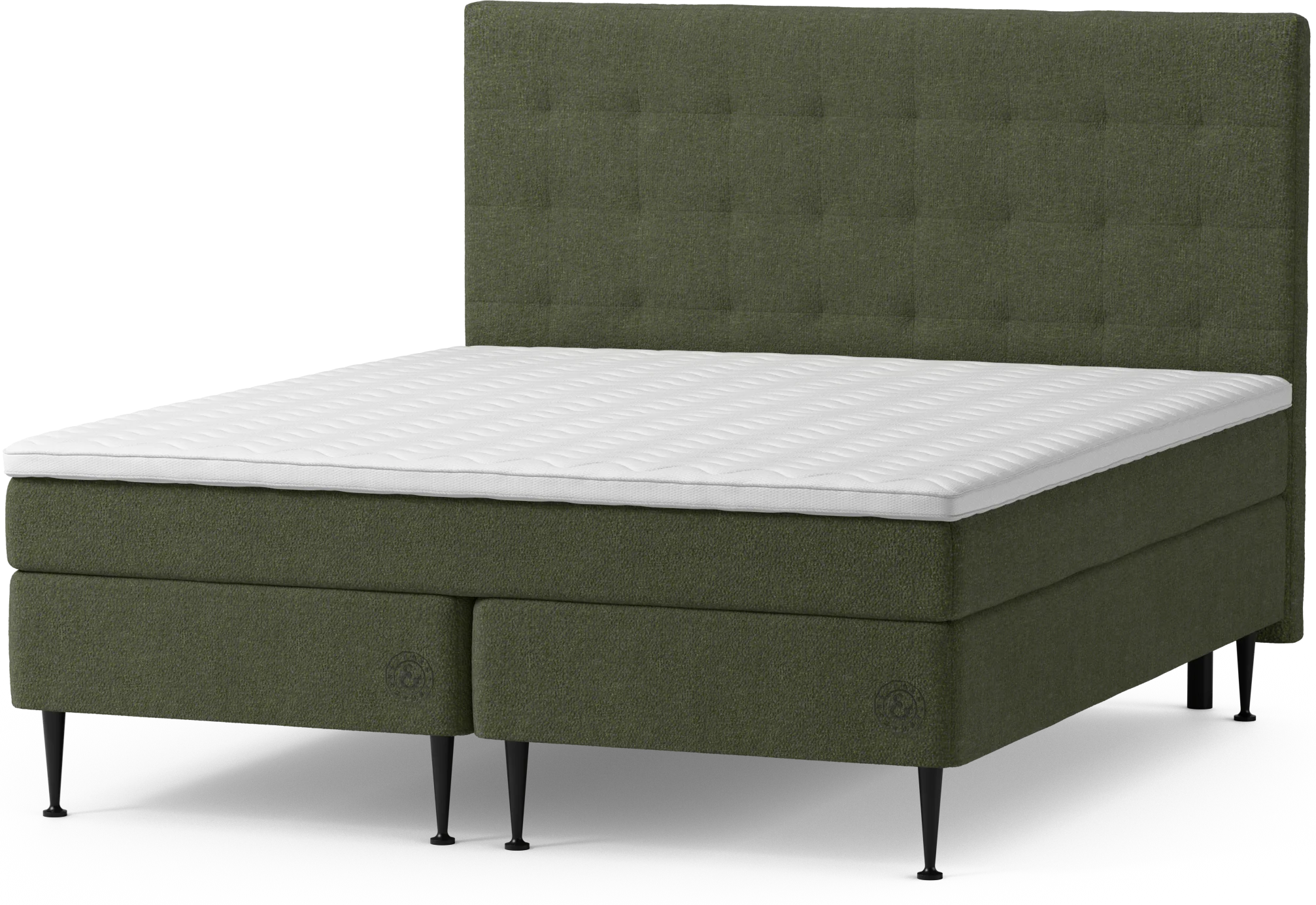 Asperö Comfort Kontinentalsäng, dubbelsäng med bäddmadrass Comfort och sängben dVvwN