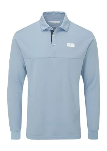 Stuburt Herr Sport Tech Långärmad Polo Golf Shirt 5056490416192