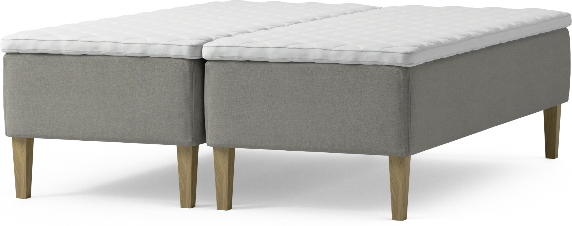 Delux Dream Ramsäng, dubbelsäng med bäddmadrass och sängben 002sd