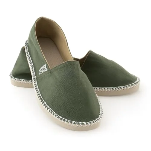 Seac Malaga Canvas Skor Espadriller för Män och Kvinnor, Vit, 47 8002908439625