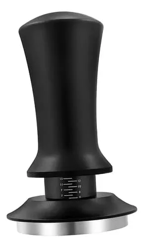 1 Återanvändbar Kaffepress med Platt Bas för 58mm Svart MX11209-003677JRM