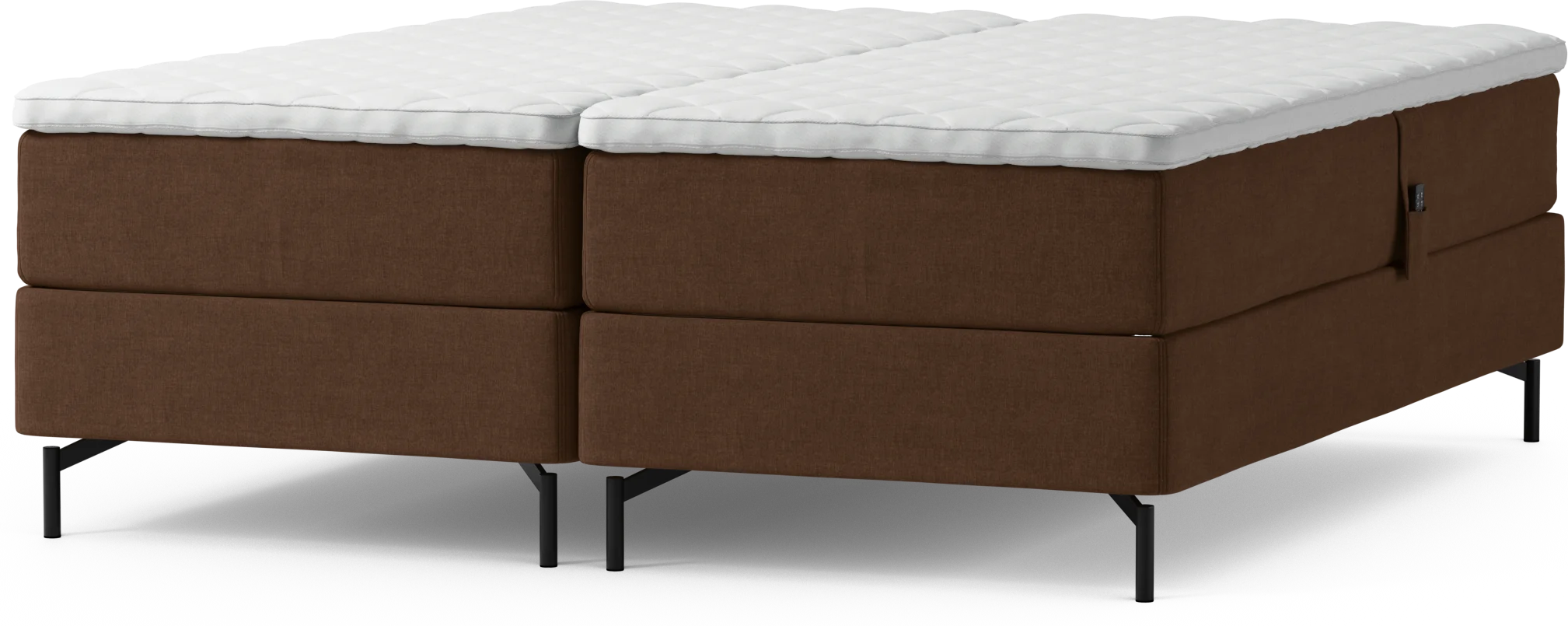 Delux Dream Ställbar säng, dubbelsäng med bäddmadrass och sängben 8j2Tb