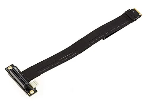 KALEA INFORMATIQUE Expansionsadapter för M2 PCIe NVMe M Key till x4 hona. Längd 20 cm 3760306791015