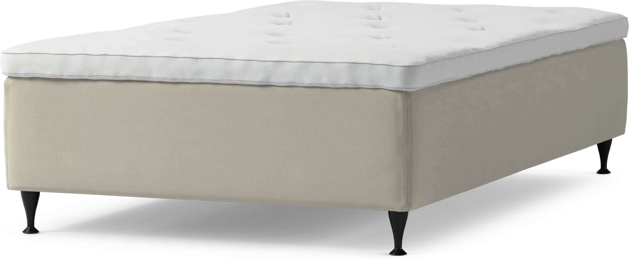 Delux Dream Ramsäng, enkelsäng med bäddmadrass och sängben Mbw40