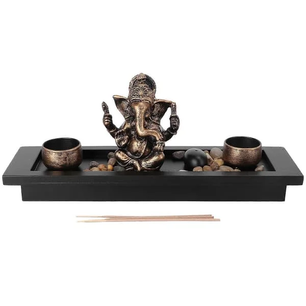 1 Set Hinduisk Gud Staty Ornament Elefant Buddha Skulptur Skrivbordsdekoration SUMFZ083348 1 Set Hinduisk Gud Staty Ornament Elefant Buddha Skulptur Skrivbordsdekoration SUMFZ083348