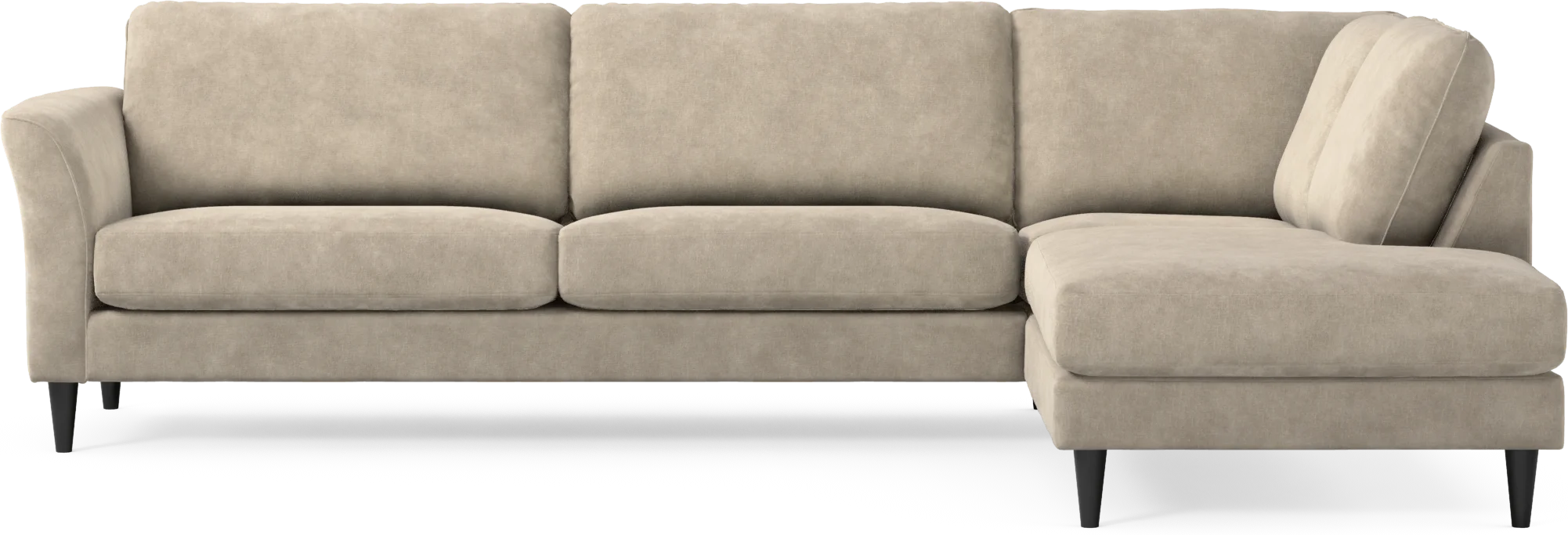 Bridge 3-sits soffa med divan höger UxExa