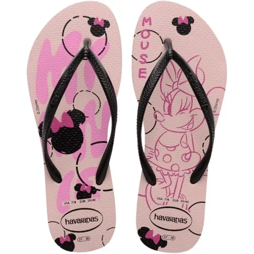 Havaianas Slim Disney, Flip Flop Kvinnor, Pion ros, 4.5/5 UK 7909989112984