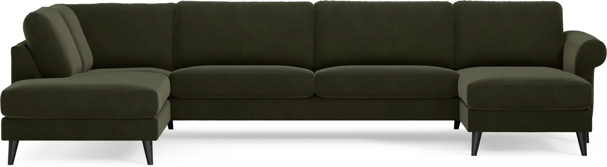 Bridge 3-sits soffa med divan vänster och schäslong höger WjJRk