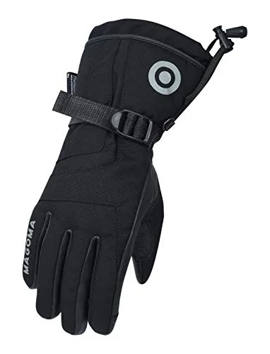 MAGOMA Bowery 3M Thinsulate Hipora motorcykelhandskar, svart, L. 8059173008940