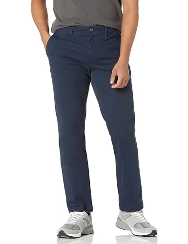 Amazon Essentials mäns slim fit casual stretch chinos byxa, marinblå, 35 W x 30 L 191770604786