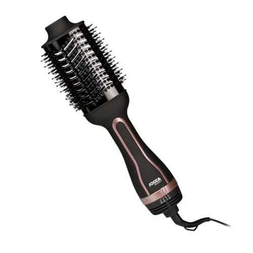 Varmluftsborsttork Jocca 1567 svart/rosa 8435253569820