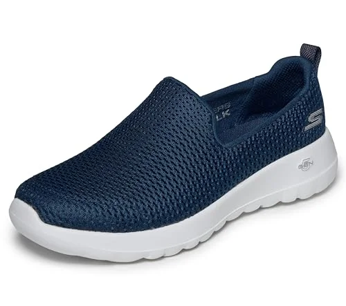 Skechers Go Walk Joy Slip On sneakers, Marinblå vit, 39 EU smal 192283569128