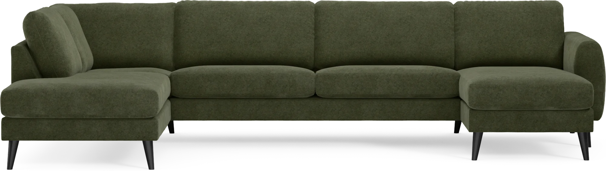 Bridge 3-sits soffa med divan vänster och schäslong höger qWaja